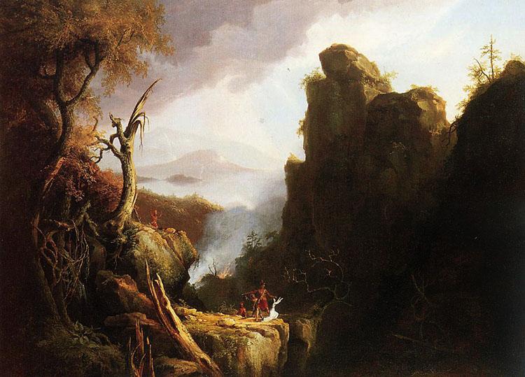 Thomas Cole Indian Sacrifice (mk13)